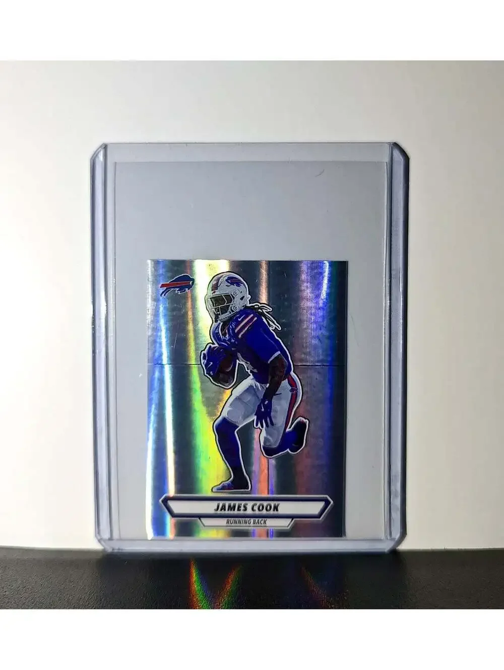 James Cook 2025 Panini NFL #39 Foil Sticker Buffalo Bills